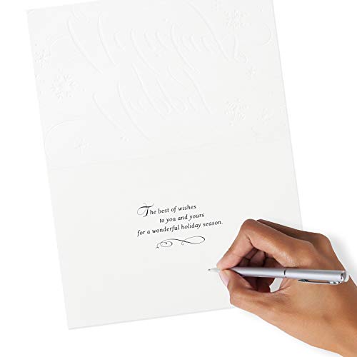 Hallmark Christmas Cards Boxed with Envelopes, Happy Holidays, 40 Count F297425