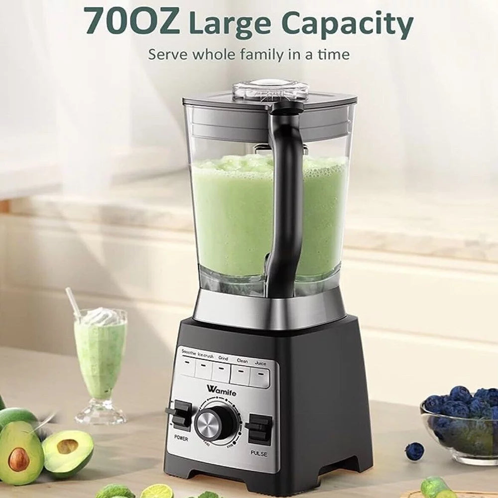 Professional 1450W Countertop Blender, 70oz Glass, 5 Preset Programs H564613