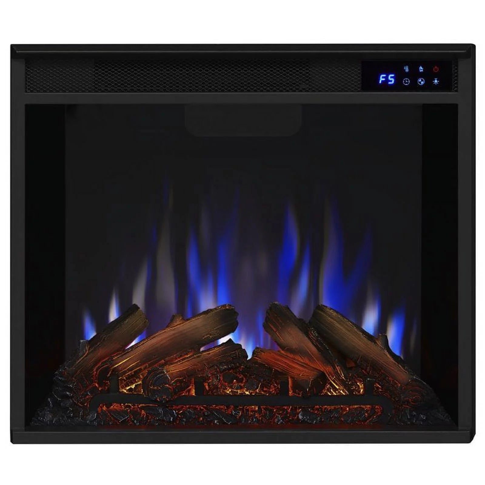 Bowery Hill Traditional Wood Electric Corner Fireplace for TVs up to 50" Oak M8800