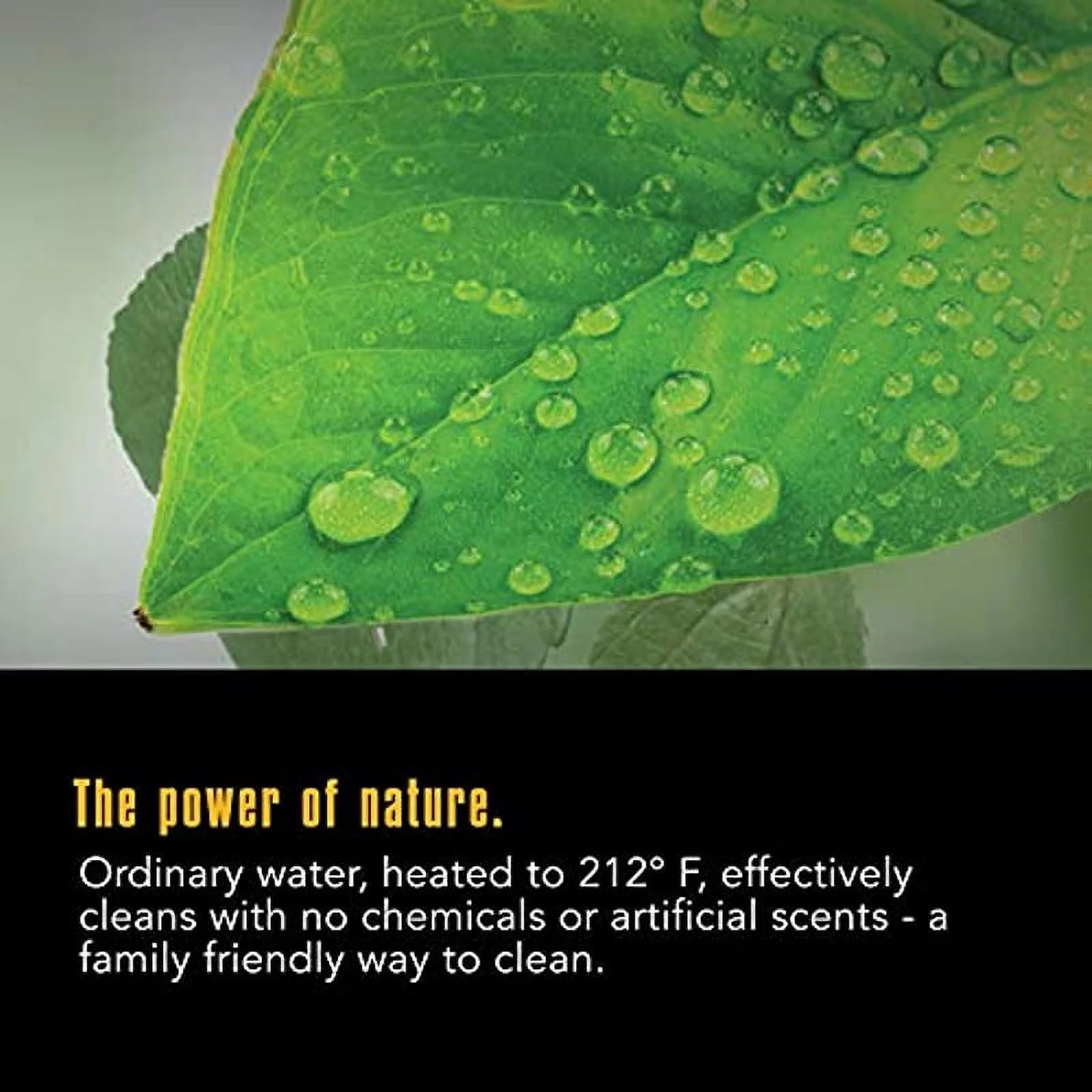 McCulloch MC1275 Heavy-Duty Steam Cleaner with 18 Accessories, Yellow/Grey U77989