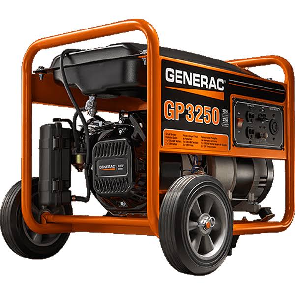Generac 5982 GP3250 Watt Gasoline Powered Portable Generator - Avayadevconnect