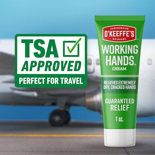 O'Keeffe's Working Hands Hand Cream for Extreme Dryness, 3 oz Tube (2 Pack) F841111