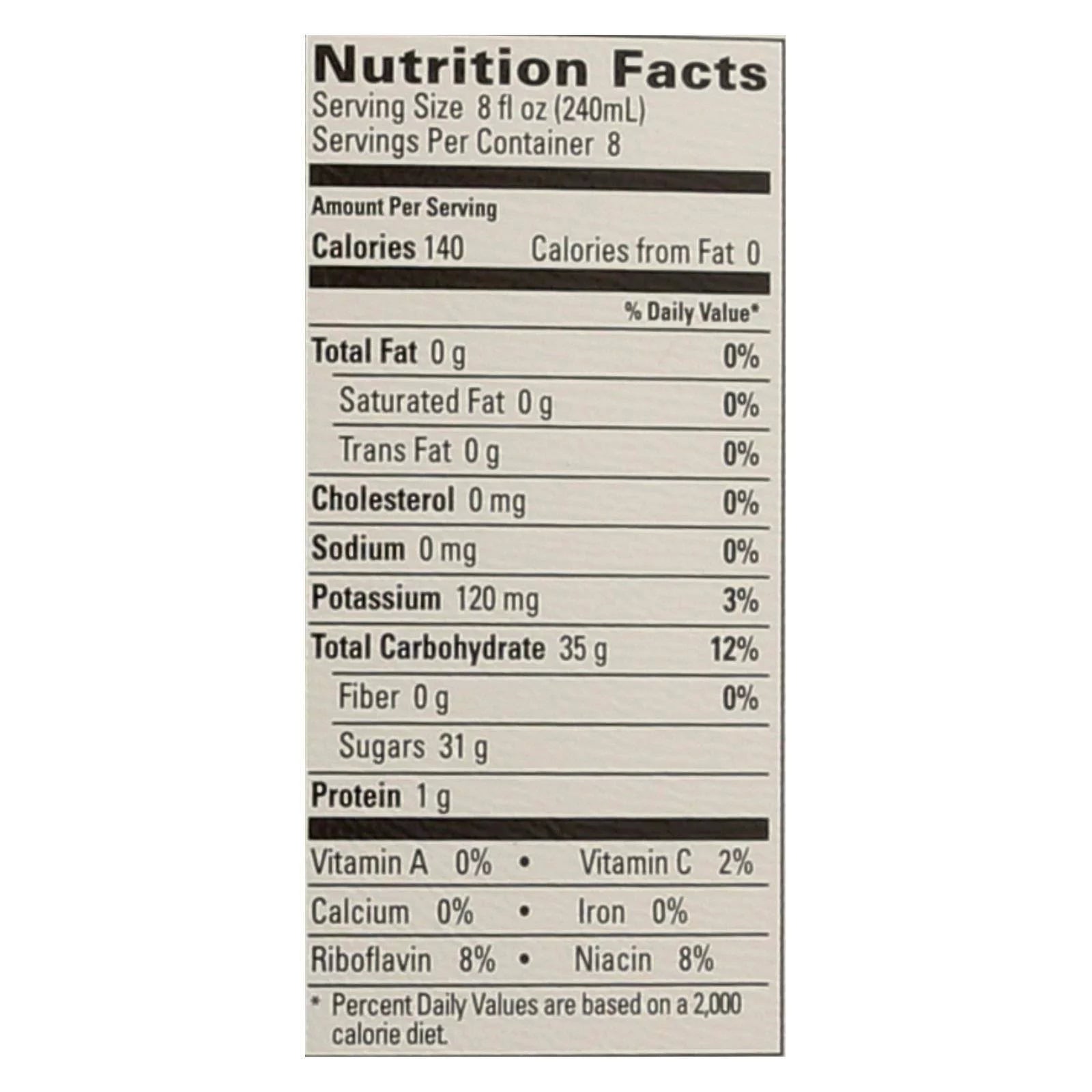 Martinelli's Organic Apple Juice 64 Fl oz, Case of 6 J913