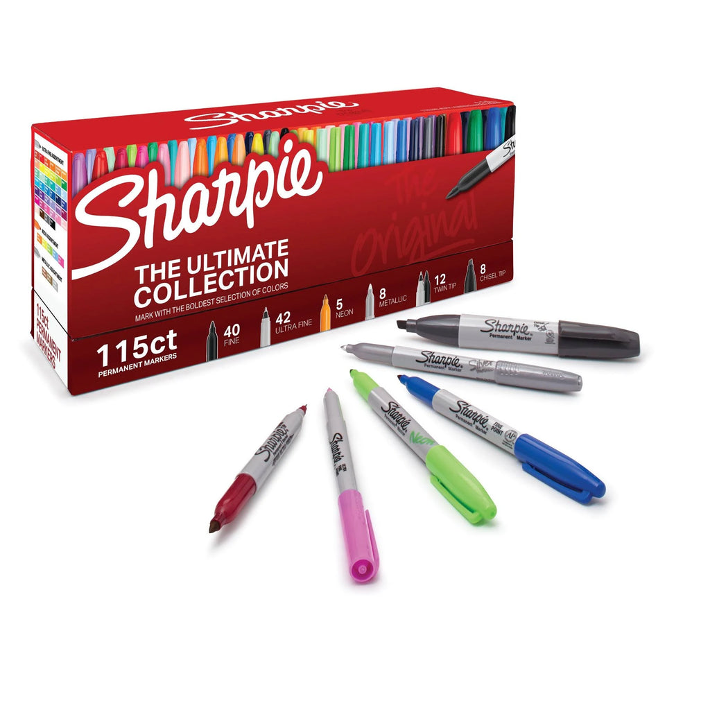 Sharpie Permanent Markers Ultimate Collection, 115 Count R962694