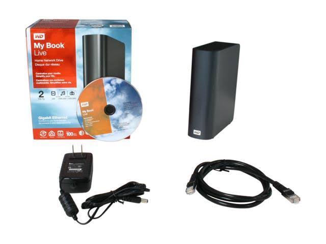 WD My Book Live 2TB NAS Server D652213