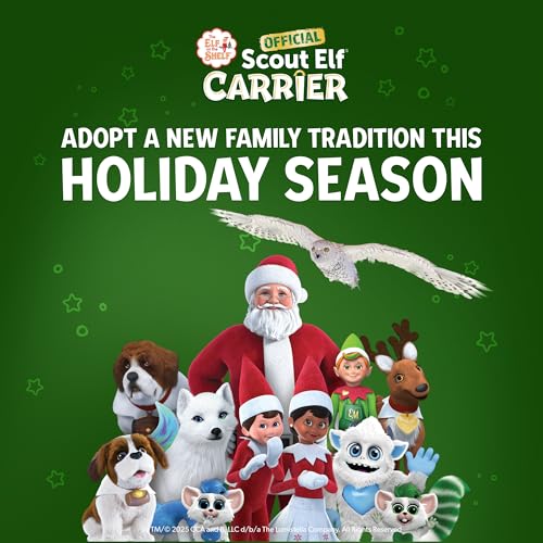 Elf on the Shelf Scout Elf Carrier Official Carrier for Scout Elf Adventures W428040