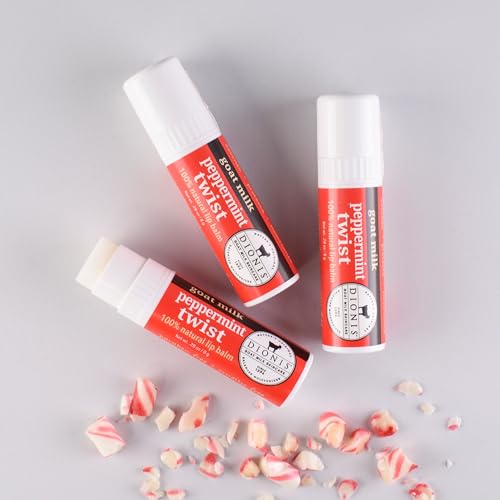 Dionis Goat Milk Lip Balm Ornament 6-Piece Variety Pack S6767
