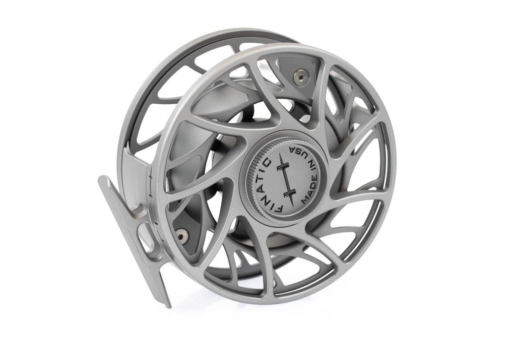 Hatch 11 Plus Gen 2 Finatic Fly Reel - Large Arbor - Gray/Black Y429