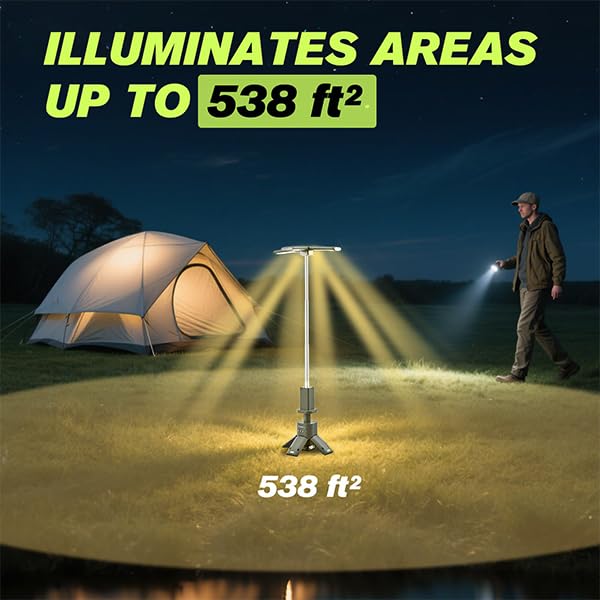 Portable Camping Light 14000mAh Rechargeable Lantern with Magnetic Base Z942