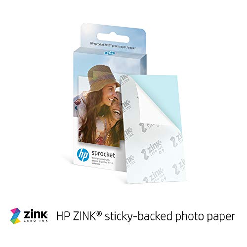 HP Sprocket Portable 2x3 Instant Photo Printer (Luna Pearl) A89391