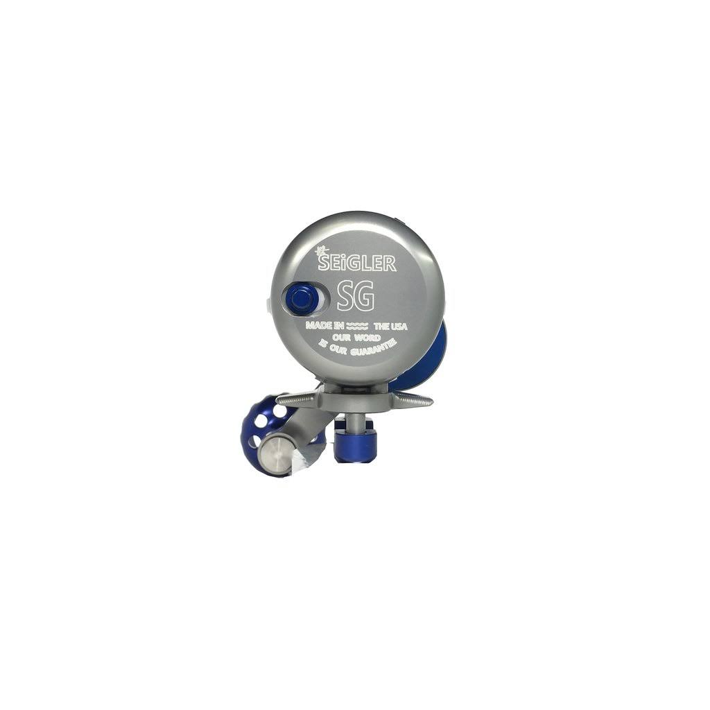 Seigler Reels SG Small Game Lever Drag Left Smoke/Blue S410598