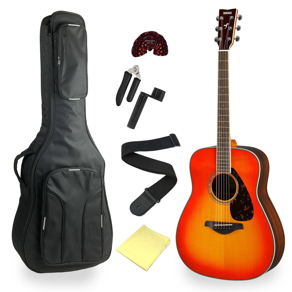 Yamaha FG830 Acoustic Guitar Dreadnought Solid Spruce Top G331947