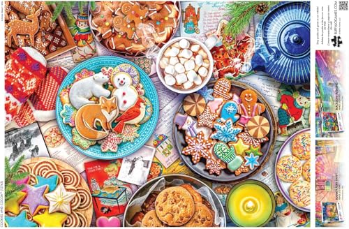 Buffalo Games Aimee Stewart Cookies and Cocoa 1000 Piece Jigsaw Puzzle for Adults R8275