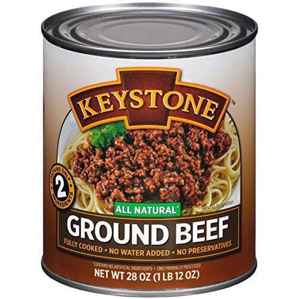 Keystone Ground Beef 28 oz Can (12 Pack) Y50886