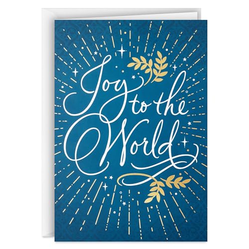Hallmark Boxed Christmas Cards Joy to the World 40 Cards with Envelopes F938651
