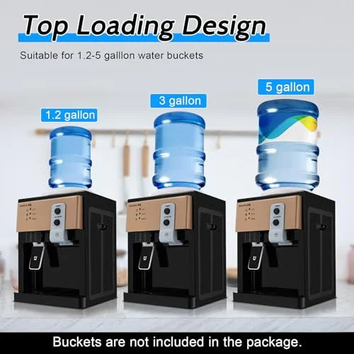 Desktop Electric Water Dispenser Hot Cold Countertop I256