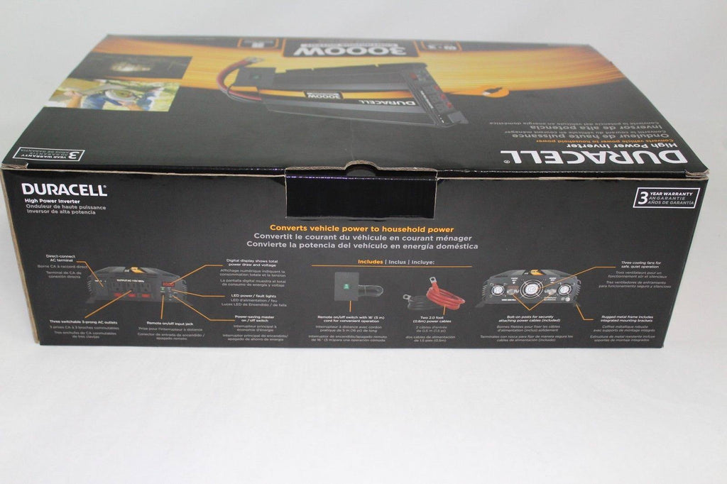 Duracell Power Inverter 3kW 12V L899