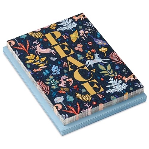 Hallmark Boxed Christmas Cards Joy to the World 40 Cards with Envelopes F938651