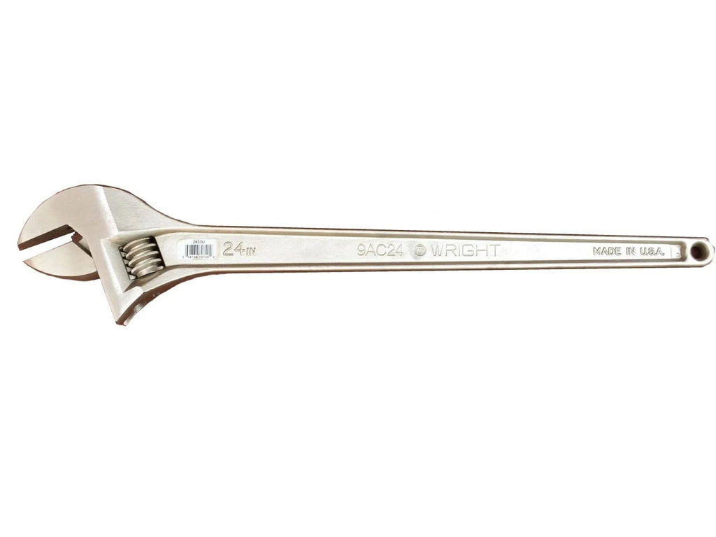 Wright Tool 9AC24 24x22 Adjustable Wrench Chrome