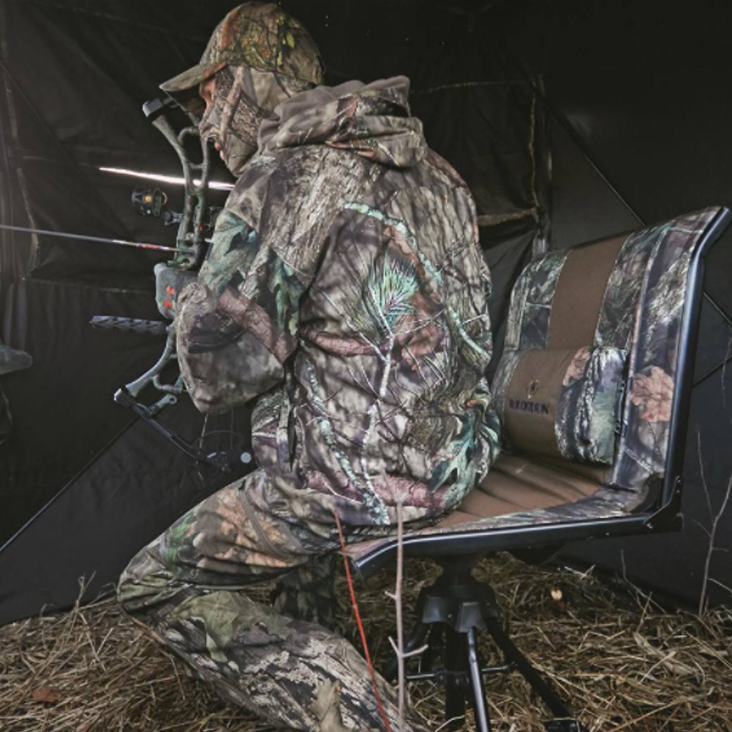 Bolderton Portable 360 Swivel Camo Hunting Chair T330