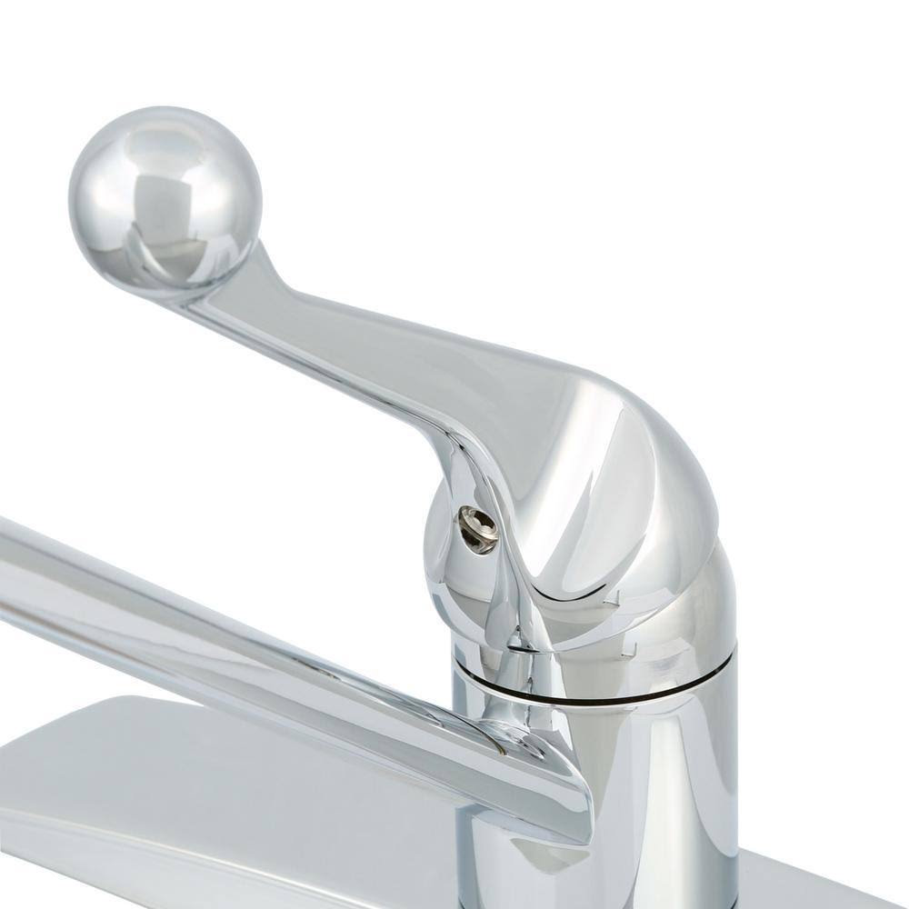 Delta 400LF-WF Single Handle Kitchen Faucet with Spray Chrome A1144