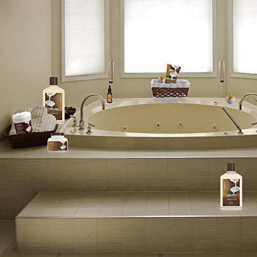 Vanilla Coconut Bath and Body Gift Basket 9 Piece Spa Set X78584
