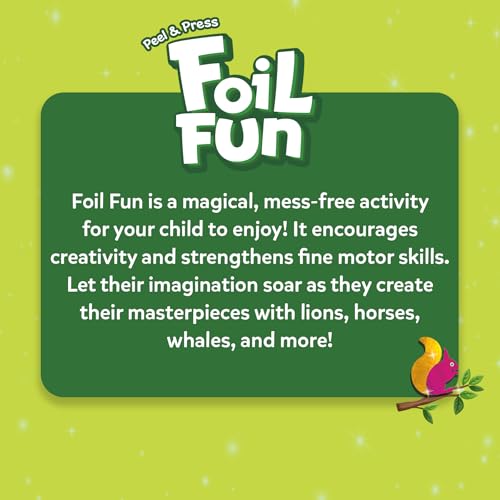 Skillmatics Foil Fun Christmas Ornaments, Mess Free Art Craft Kit for Kids Ages 4-9 S207