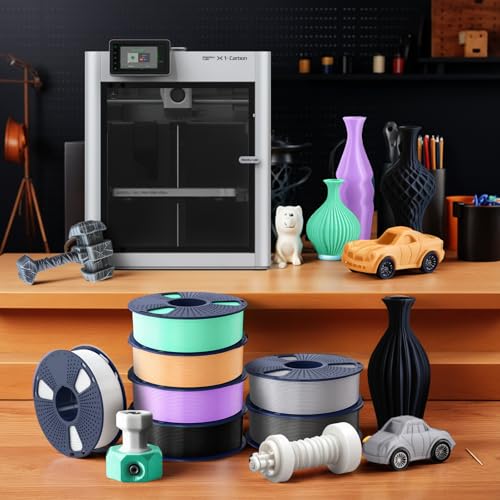 SUNLU PLA Filament 1.75mm 250g 8 Rolls Multicolor Bundle Y20969