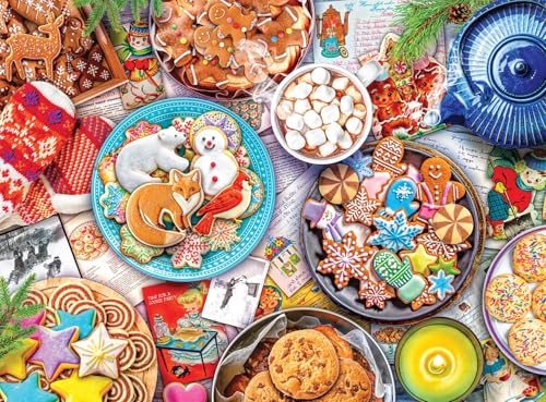 Buffalo Games Aimee Stewart Cookies and Cocoa 1000 Piece Jigsaw Puzzle for Adults R8275