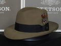 Stetson Temple Fur Felt Fedora Hat, Gray