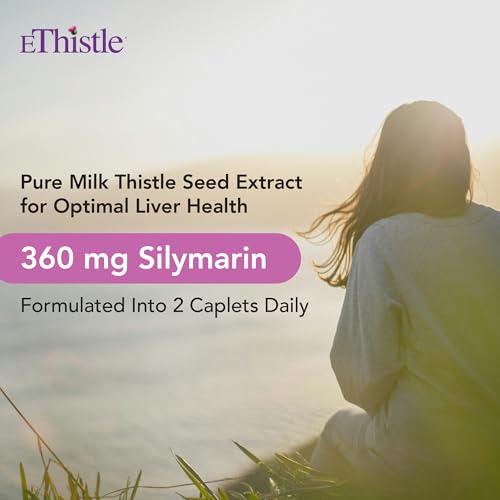 Milk Thistle & Vitamin E Liver Wellness Supplement, 180 Caplets F32792