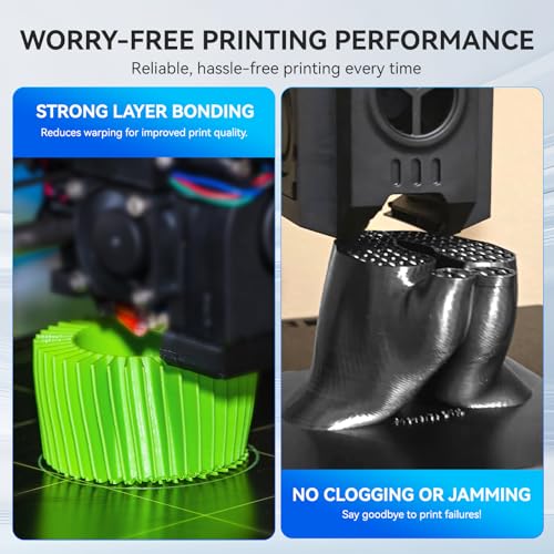 JAYO 3D Printer Filament Bundle, PLA Silk Multicolor 1.75mm, 8 Rolls 2kg G112230