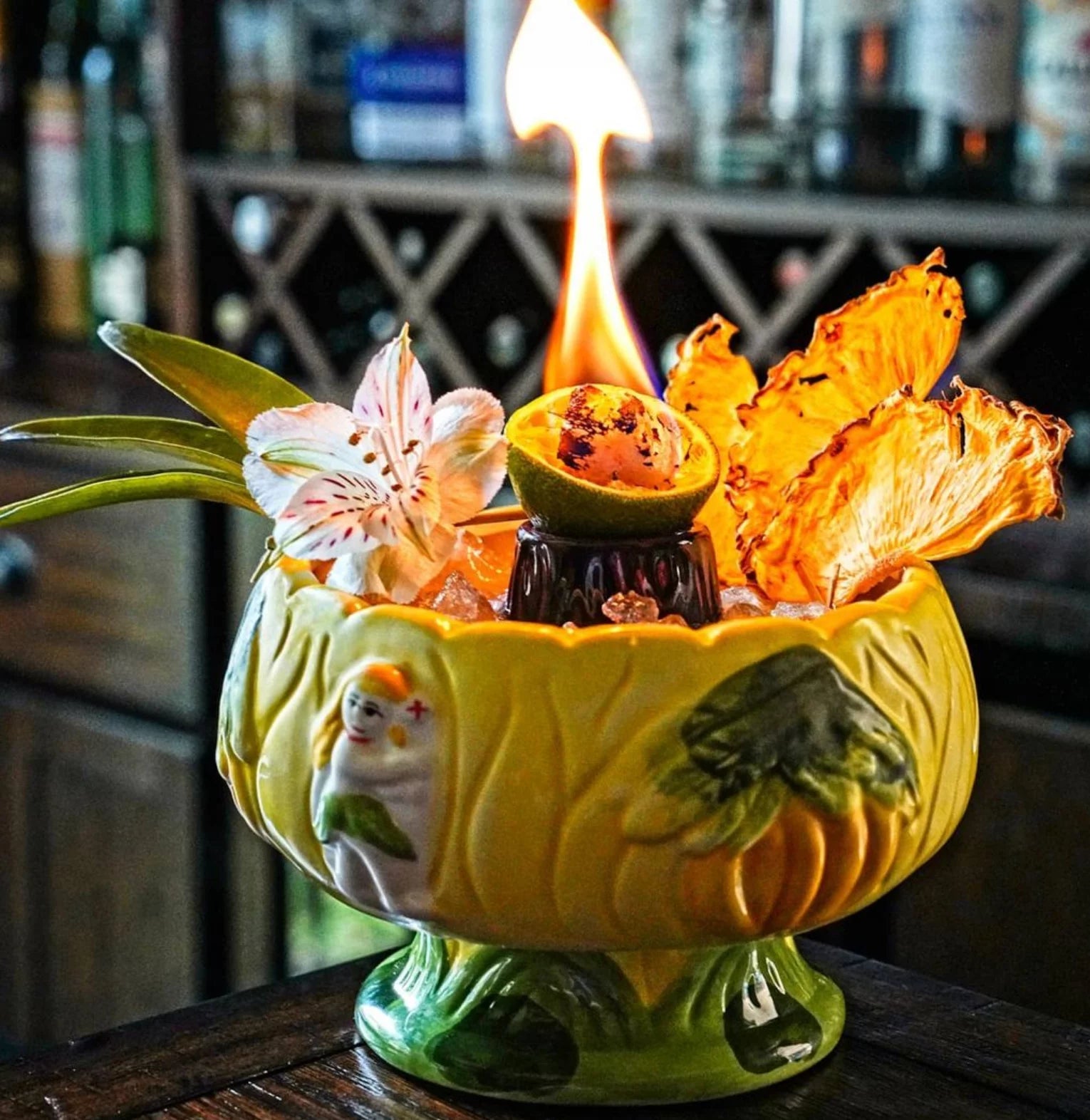 Amehla Scorpion Bowl 32 oz Fishbowl A182