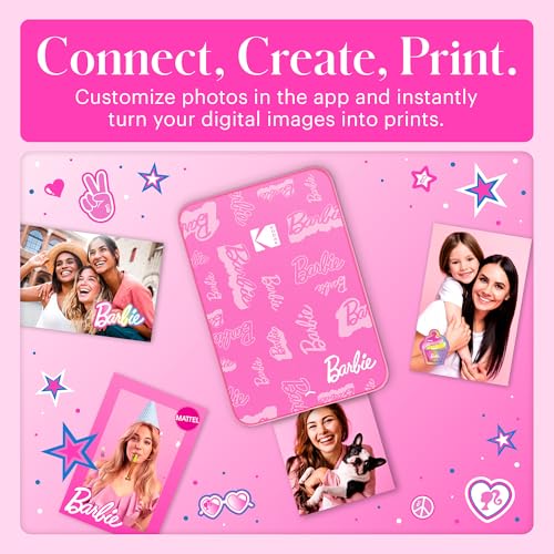 KODAK Step Instant Smartphone Photo Printer - Portable Wireless Zink 2x3" - White G38776