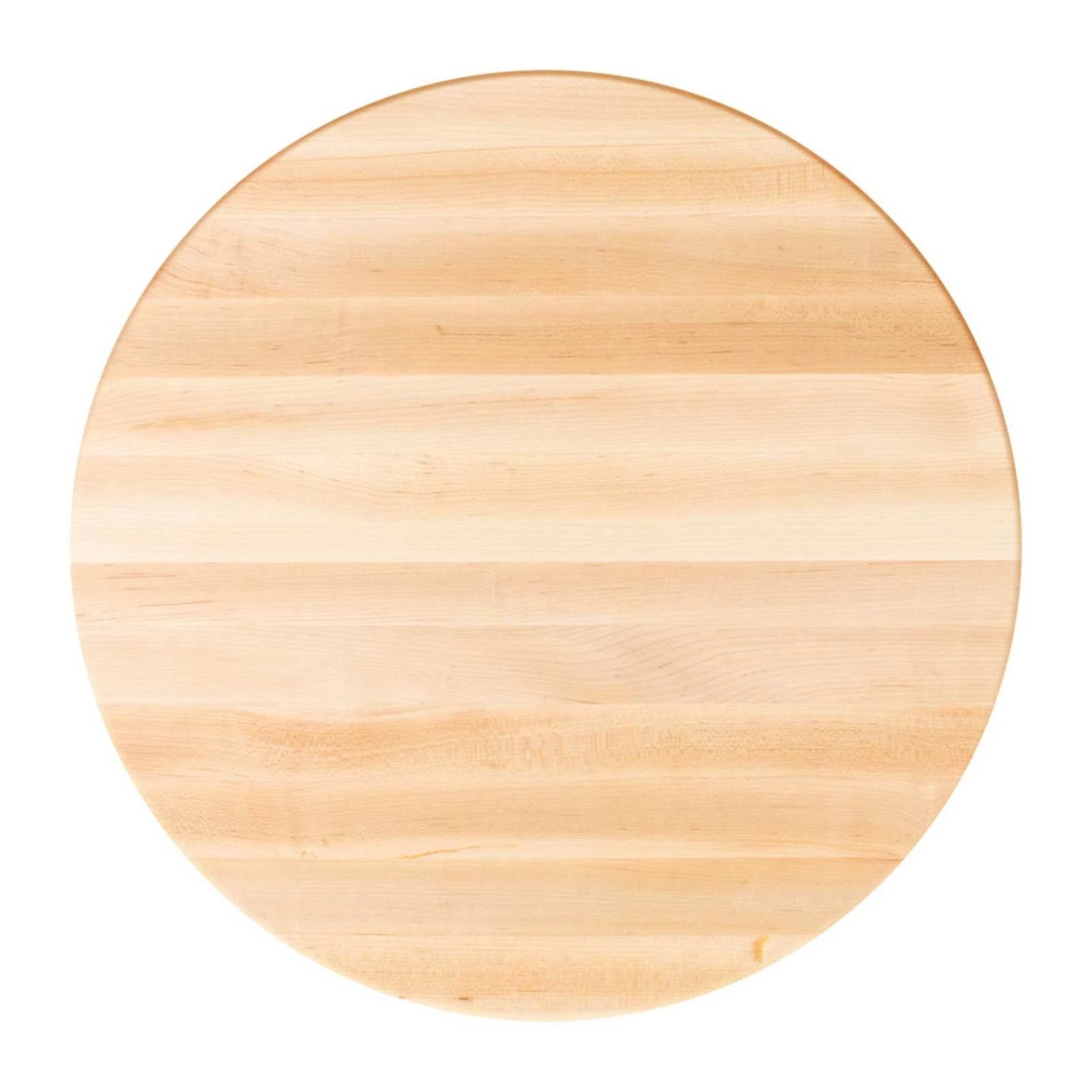John Boos RTSM-48 Butcher Block Top, Round, 48x22 Dia.