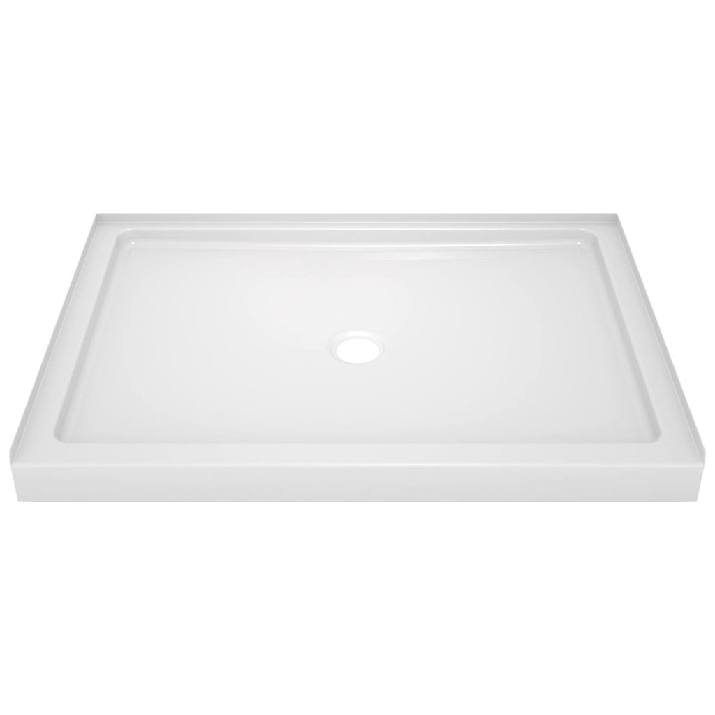 Delta Classic 400 Shower Floor u0026 Base 48 in. L x 34 in. D, White