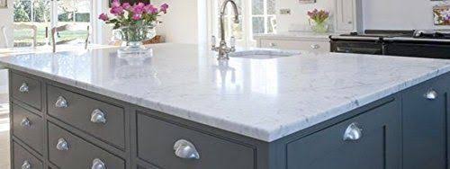 White Faux Marble Granite Countertop Film Roll L544