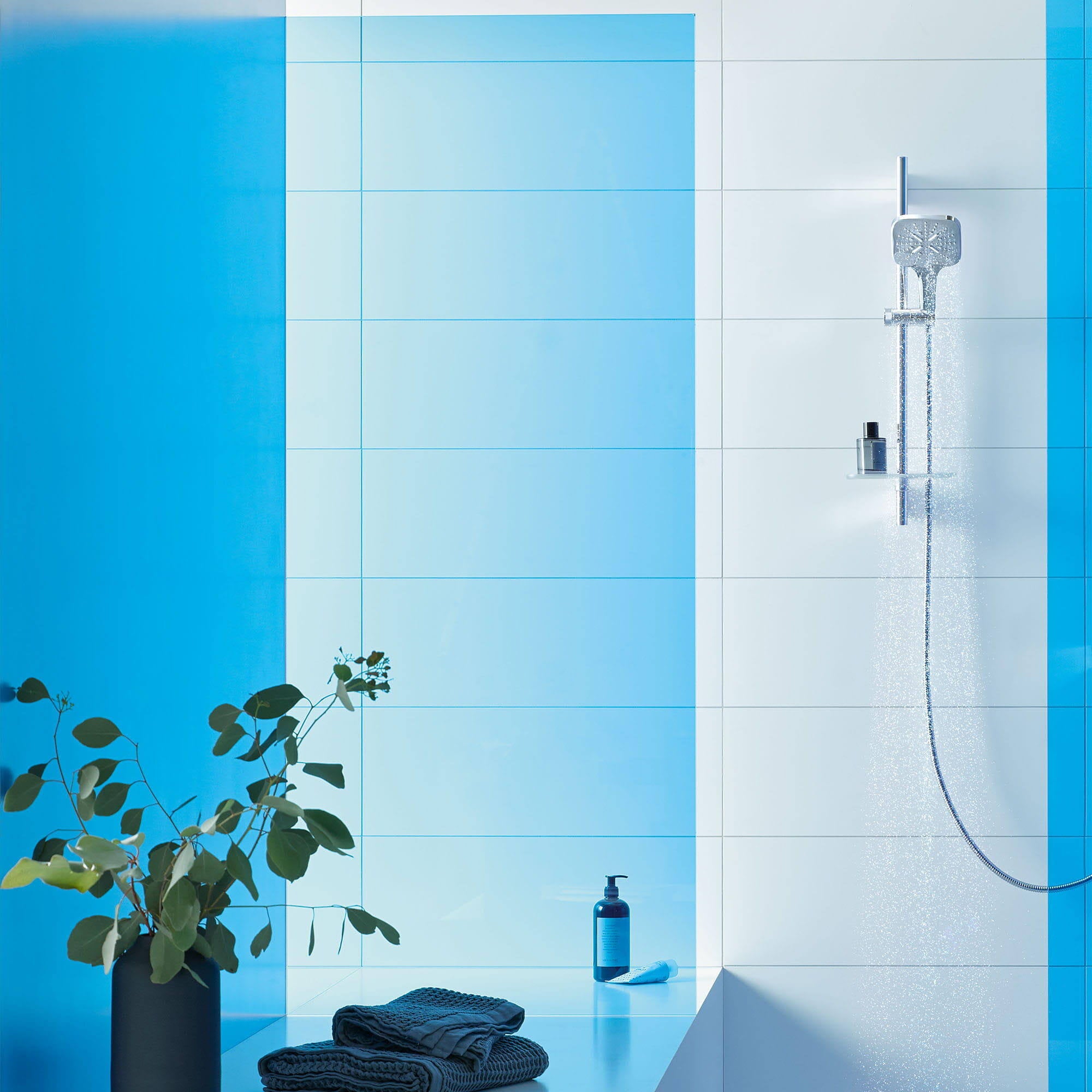 Grohe Rainshower Smartactive 36x22 Shower Slide Bar, Starlight Chrome V20584