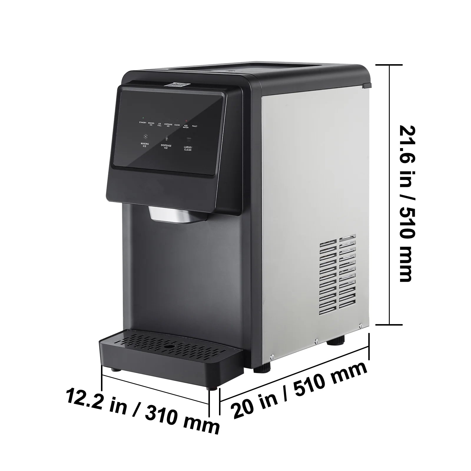 SKYSHALO Portable Countertop Ice Maker Self-Cleaning W736794