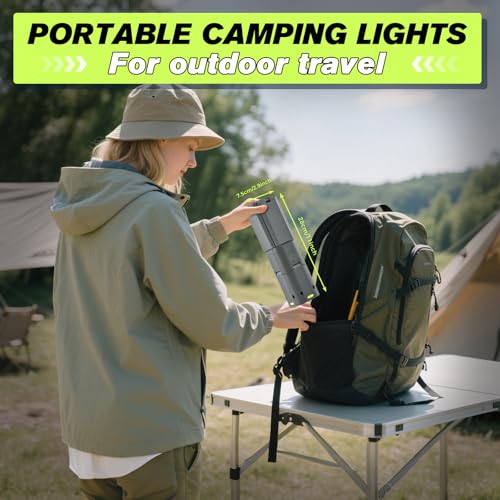 Portable Camping Light 14000mAh Rechargeable Lantern with Magnetic Base Z942