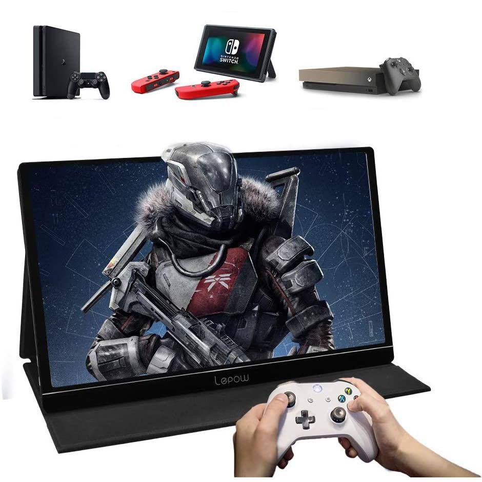 Lepow 15.6" Portable Monitor Full HD IPS Display L857