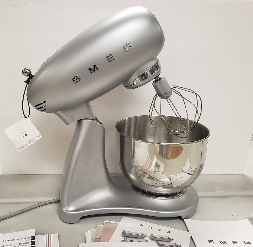 Smeg 50s Style Stand Mixer Silver K8745
