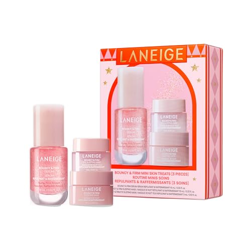 Laneige Skincare & Lip Care Holiday Gift Sets – Lip Mask, Water Bank, Lip Glowy Balm – Beauty Essentials for Gifting & Self-Care