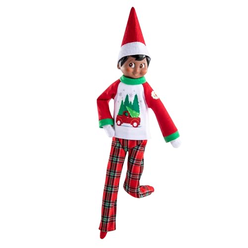 Elf on The Shelf Box Set with Blue Eyed Girl Scout Elf & Claus Couture Collection U940609