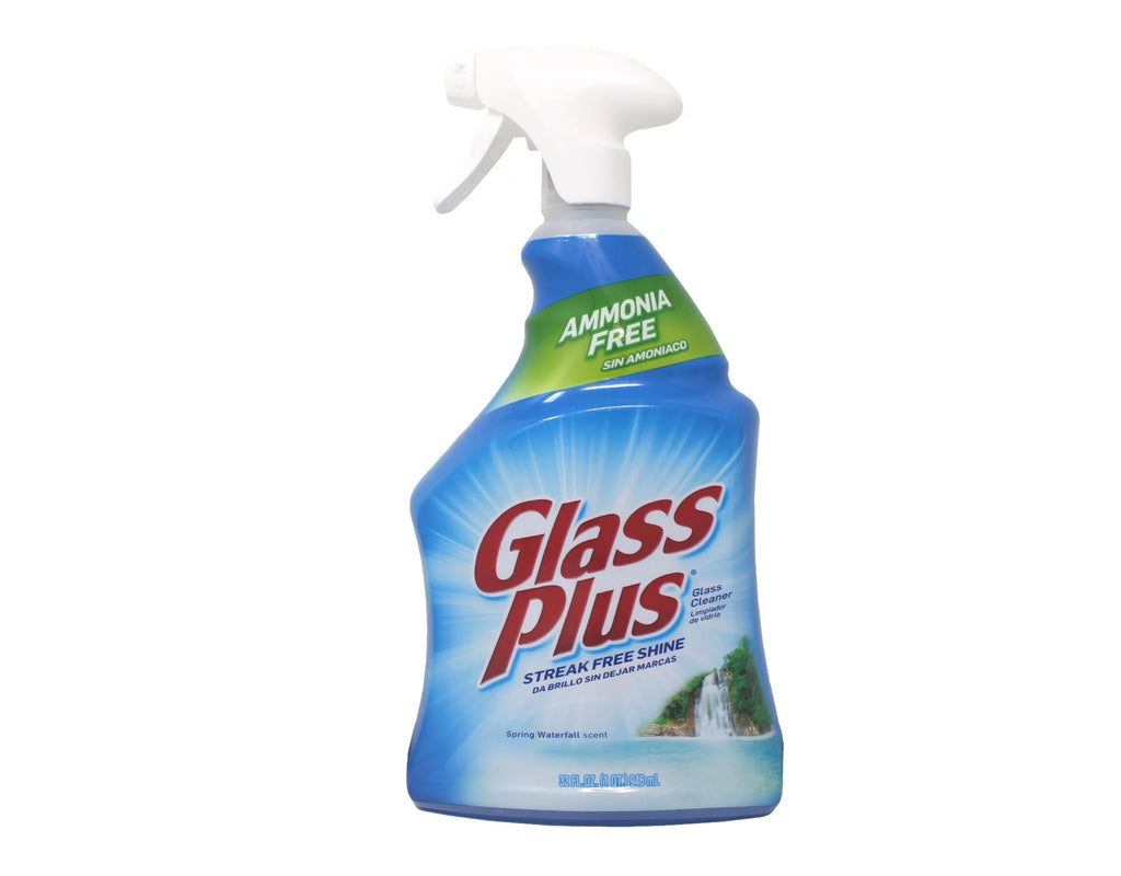 Glass Plus Glass Cleaner Spray Ammonia-Free 32 Oz, 4 Pack L53740