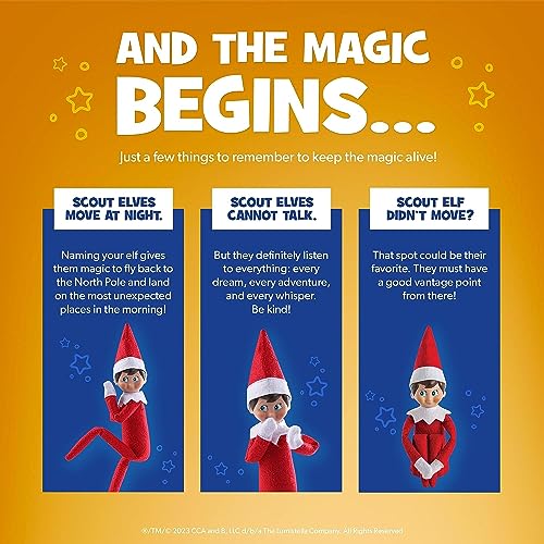 Elf on The Shelf: A Christmas Tradition Blue-Eyed Girl Scout Elf X333
