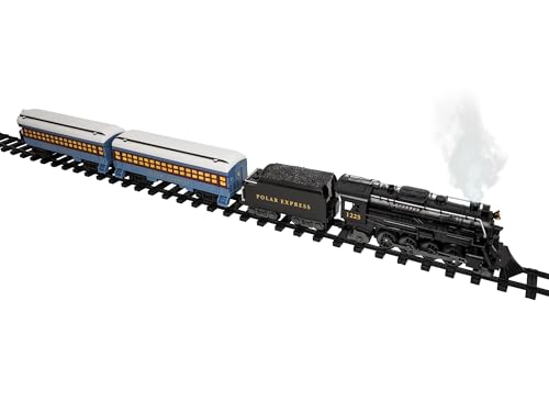 Lionel Battery-Operated Polar Express Toy Train Set with Bluetooth, Lights & Sounds T402111