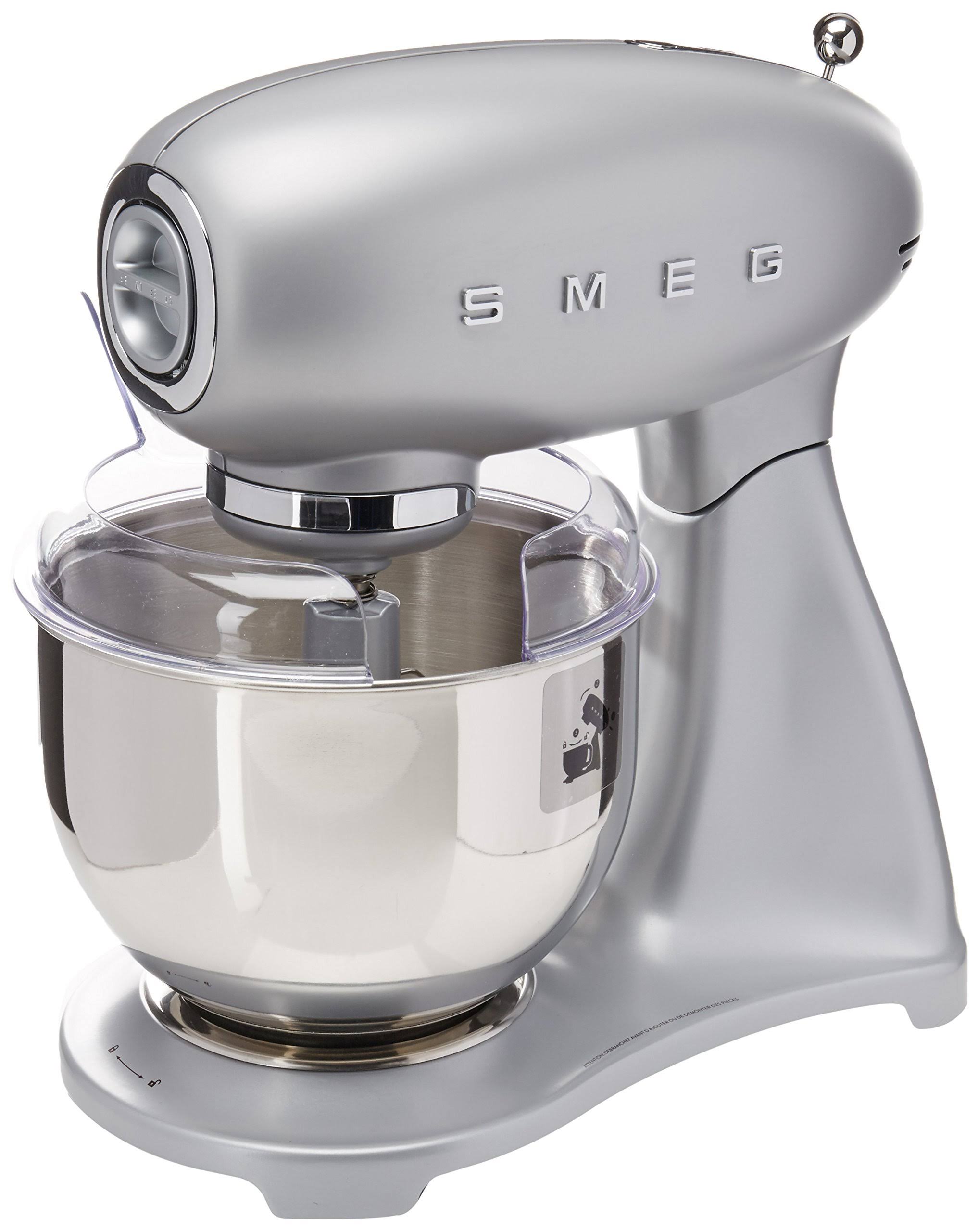 Smeg 50s Style Stand Mixer Silver K8745