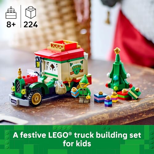 LEGO Santa’s Delivery Truck Building Toy for Kids, Ages 8+ X87516