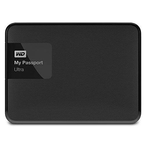 WD 3tb Black My Passport Ultra Portable External Hard Drive - USB 3.0 - WDBBKD0030BBK-NESN - Megean